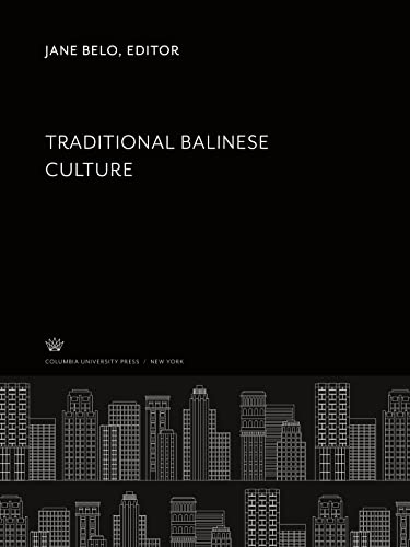 Traditional Balinese Culture