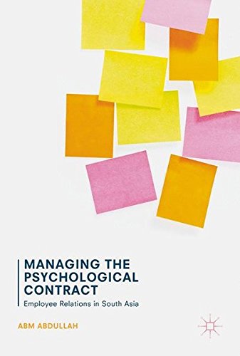 Managing the Psychological Contract: Employee Relations in South Asia