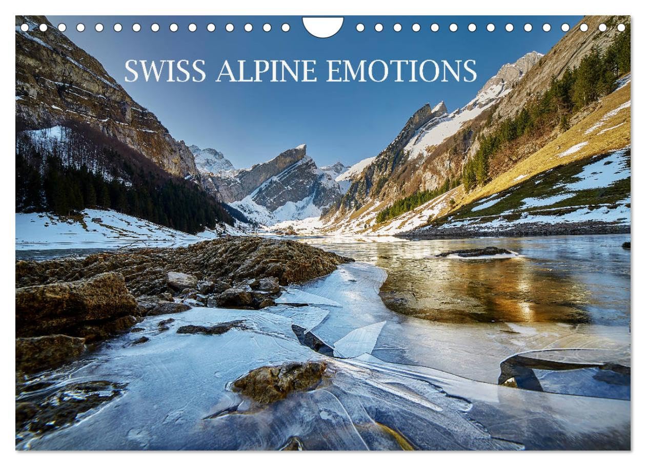 SWISS APLINE EMOTIONS (Wall Calendar 2026 DIN A4 landscape), CALVENDO 12 Month Wall Calendar: The mountains of Switzerland, a magic nature experience