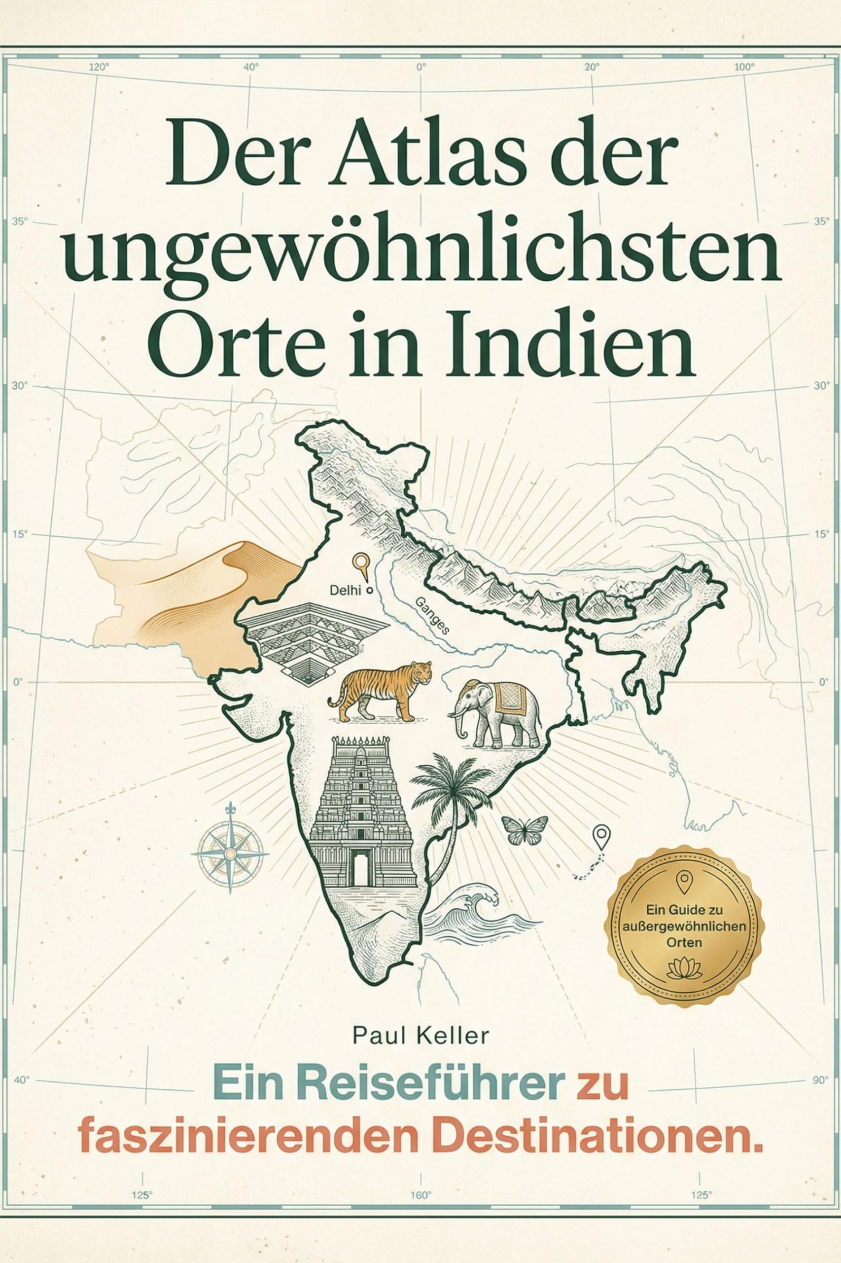Der Atlas der ungewöhnlichsten Orte in Indien: Ein Reiseführer zu faszinierenden Destinationen. Der ultimative Guide für Entdecker und ... Das perfekte Geschenk für Indien-Reisende