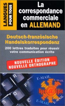 La correspondance commerciale en allemand