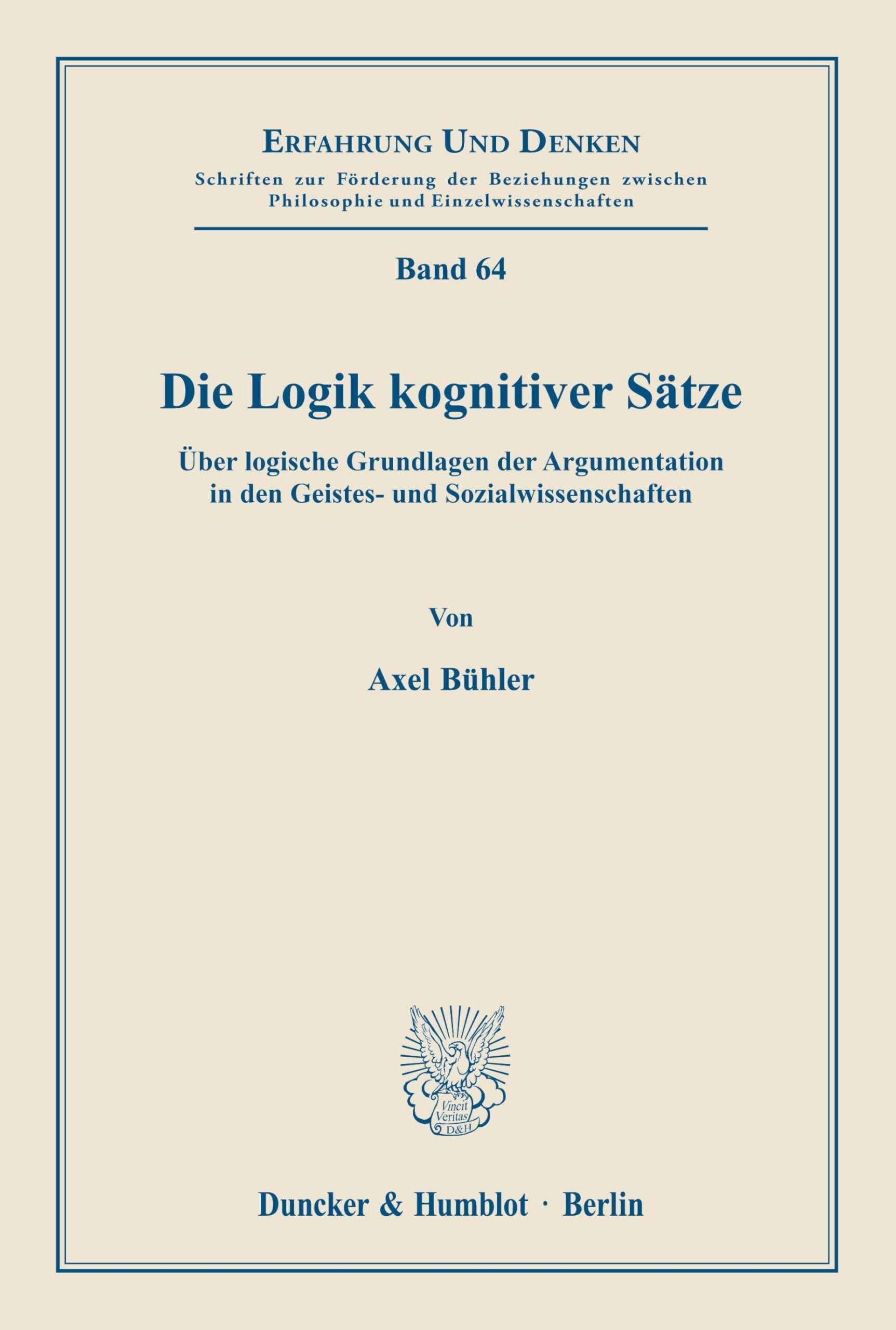Die Logik kognitiver Sätze.
