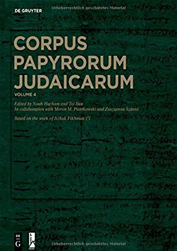 Corpus Papyrorum Judaicarum. Volume 4