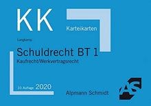 Karteikarten Schuldrecht BT 1: Kaufrecht / Werkvertragsrecht