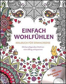 Malbuch für Erwachsene mit CD - Creative Colouring