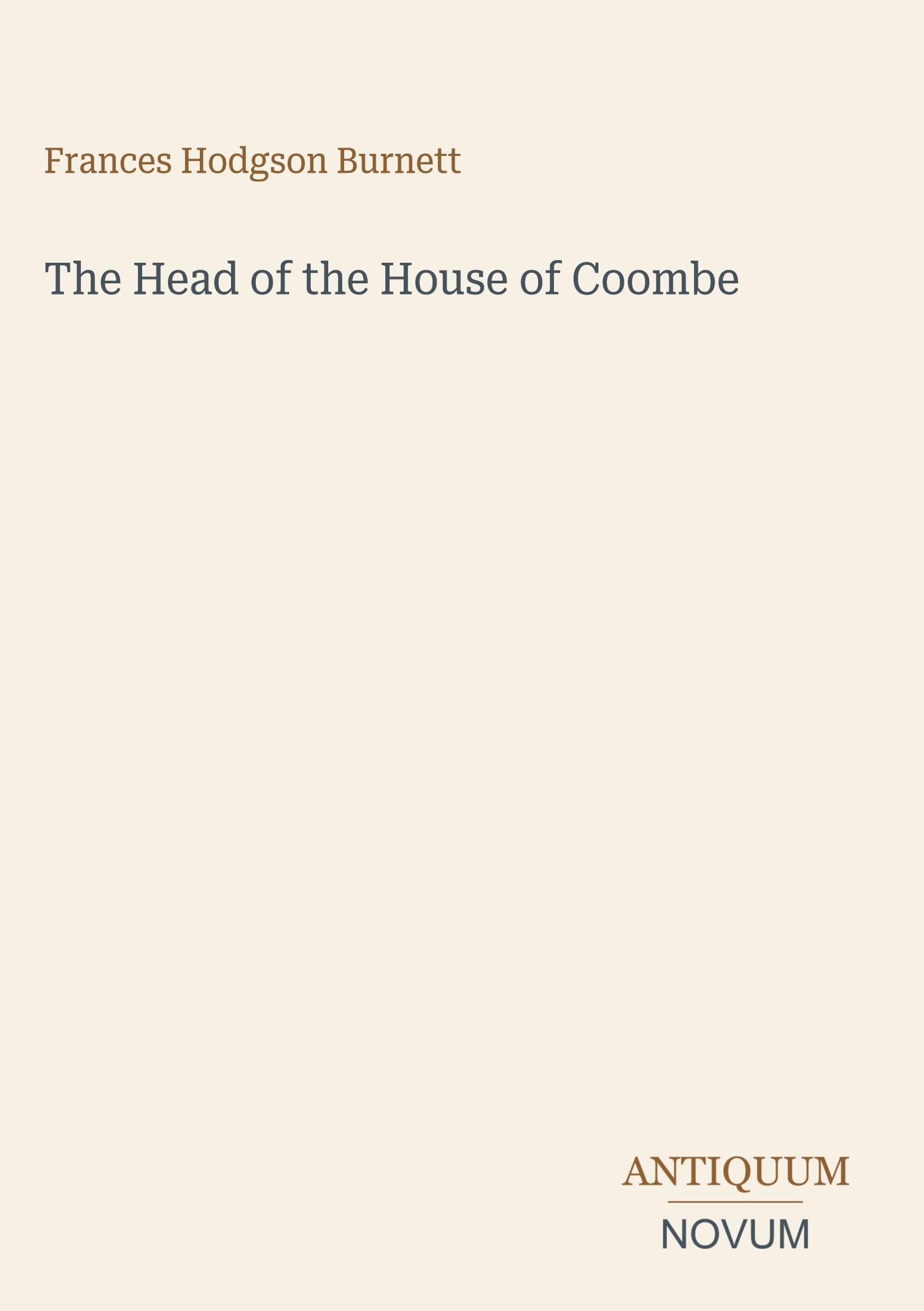 The Head of the House of Coombe