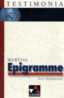 Testimonia: Epigramme. Text/Kommentar