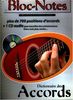 Bloc Notes Dictionnaire Accords Guitare CD