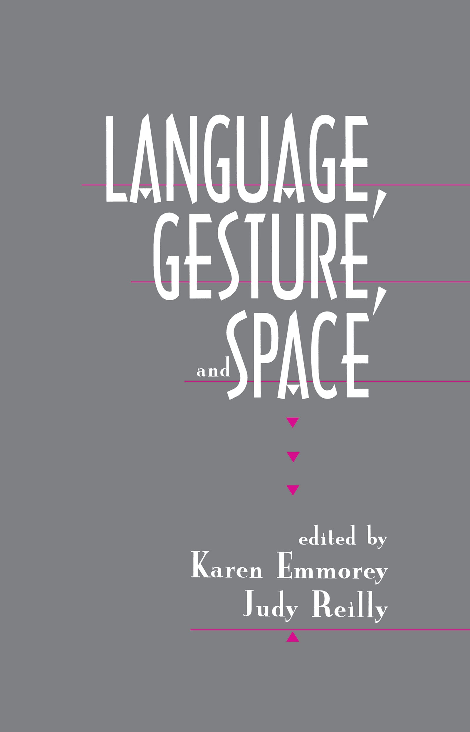 unbekannt Language, Gesture, And Space
