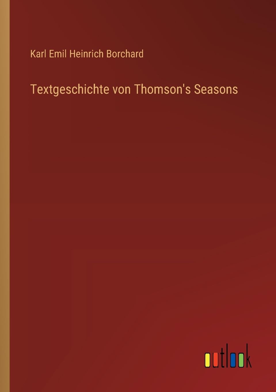Textgeschichte von Thomson's Seasons