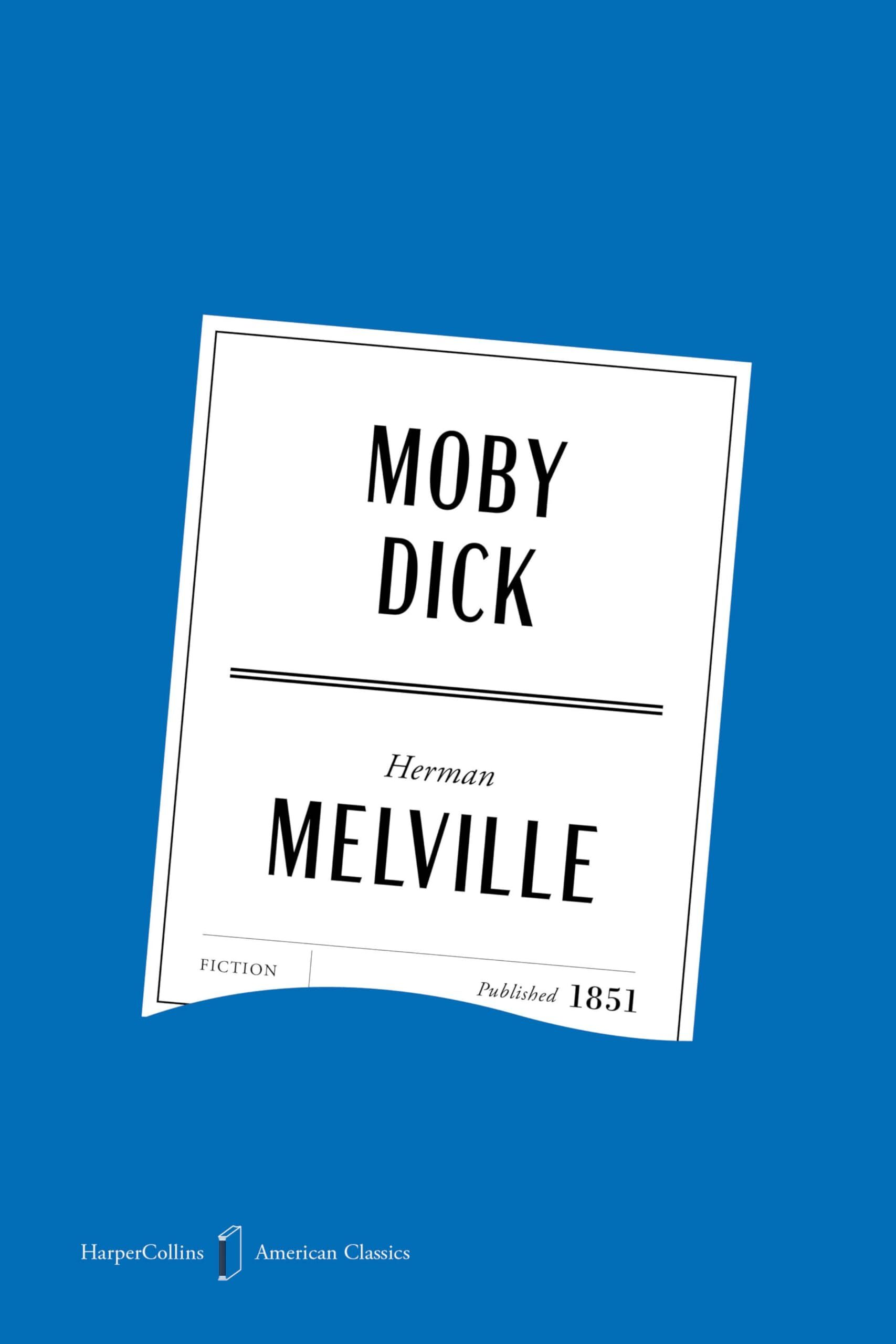 Melville, Herman: Moby Dick American Classics Edition