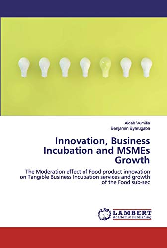 Innovation, Business Incubation and MSMEs Growth: The Moderation effect of Food product innovation on Tangible Business Incubation services and growth of the Food sub-sec