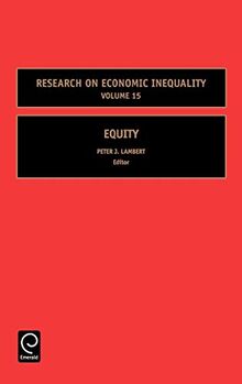 Equity (RESEARCH ON ECONOMIC INEQUALITY, 15, Band 15)