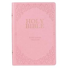 KJV Bible Giant Print Full Size Pink