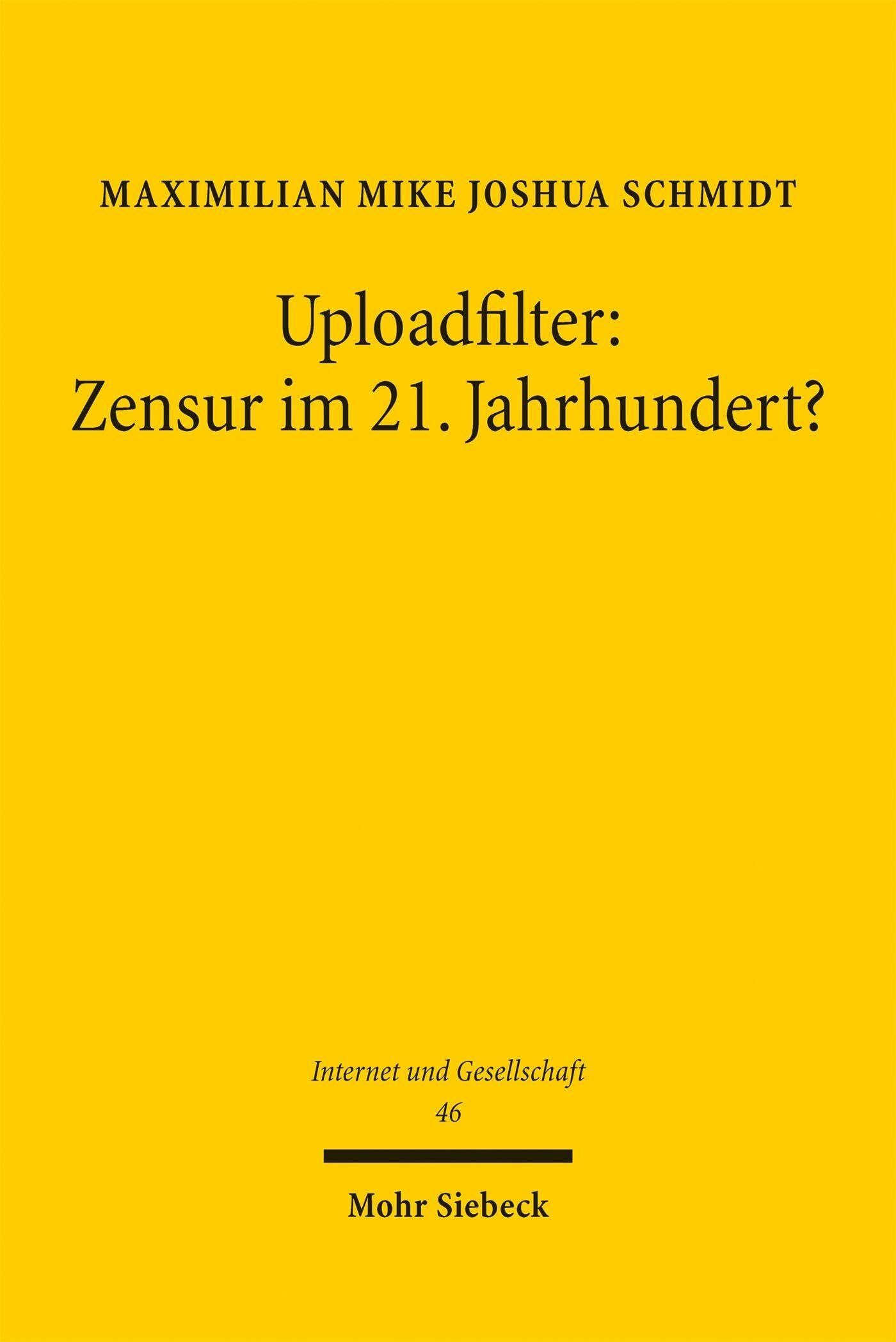 Uploadfilter: Zensur im 21. Jahrhundert? - Neuware