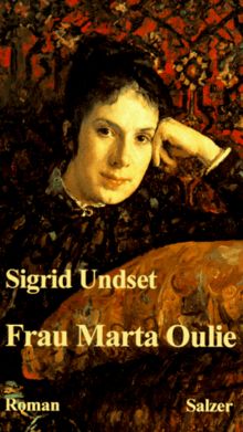 Frau Marta Oulie. Roman