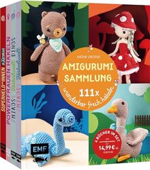 Meine große Amigurumi-Sammlung – 111x wunderbar frech häkeln: Süße Figuren zum Liebhaben: Vier Bücher im Bundle