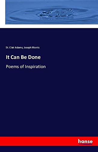 It Can Be Done: Poems of Inspiration