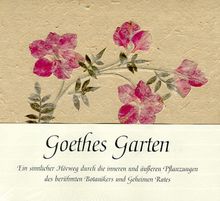 Goethes Garten, 1 CD-Audio (mit gebundenem Buchteil)