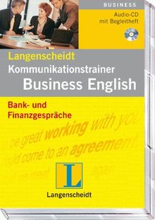 Bank- und Finanzgespräche - Audio-CD mit Begleitheft (Langenscheidt Kommunikationstrainer Business English)