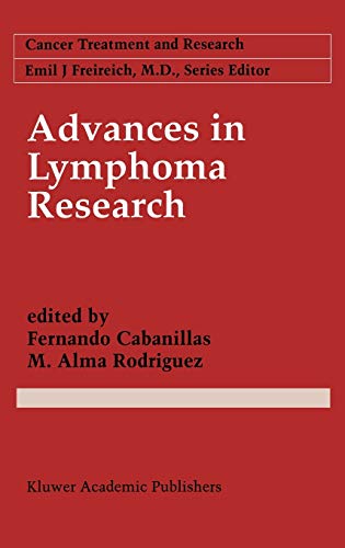 Advances in Lymphoma Research (Cancer Treatment and Research, 85, Band 85)
