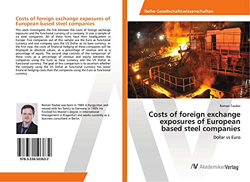Costs of foreign exchange exposures of European based steel companies: Dollar vs Euro