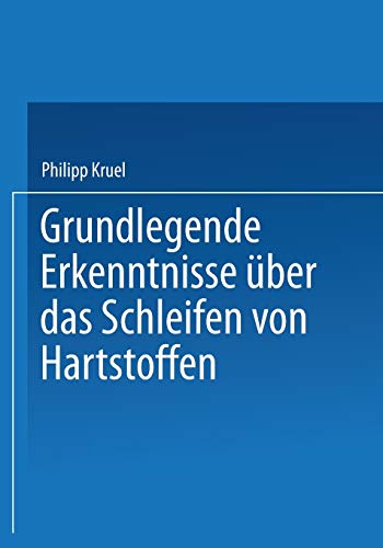 Grundlegende Erkenntnisse über das Schleifen von Hartstoffen