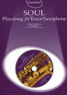 Guest Spot Soul Playalong For Tenor Saxophone Tsax Book/Cd