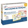 Mes leçons de français - Niveau collège - 5e, 4e, 3e,: 66 cartes mentales pour assimiler facilement le programme de français et préparer sereinement l'épreuve du brevet ! Avec Livret (EYROLLES)