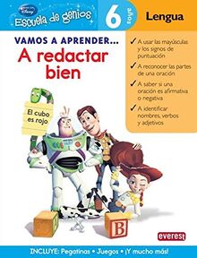 Vamos a aprender-- : a redactar bien, 6 años (Escuela de genios)