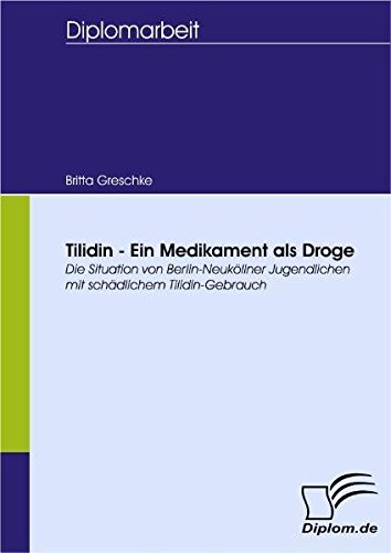 Tilidin - Ein Medikament als Droge. Die Situation von Berlin-Neuköllner Jugendlichen mit schädlichem Tilidin-Gebrauch