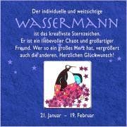 Sternzeichen Wassermann