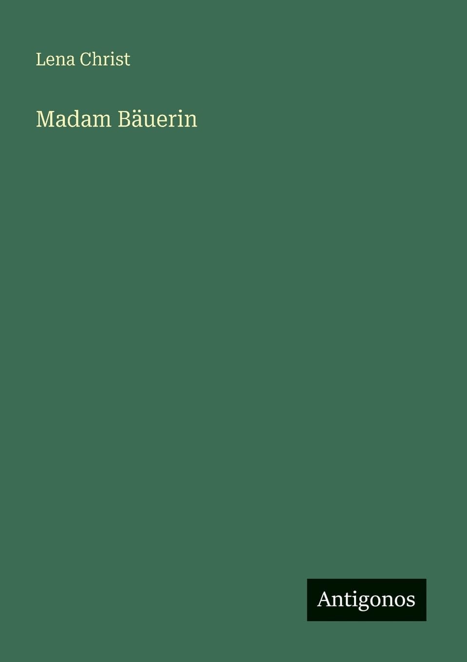 Madam Bäuerin