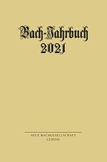 Bach-Jahrbuch 2021