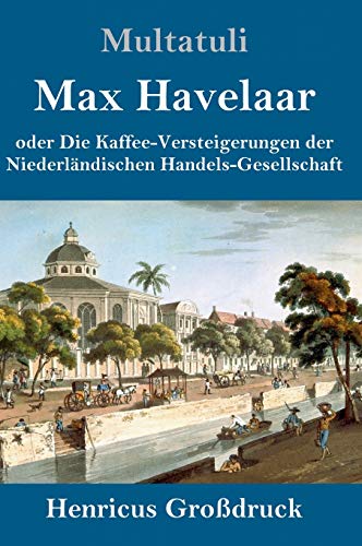 Max Havelaar (Großdruck): oder Die Kaffee-Versteigerungen der Niederländischen Handels-Gesellschaft