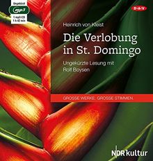 Die Verlobung in St. Domingo: Ungekürzte Lesung mit Rolf Boysen (1 mp3-CD)