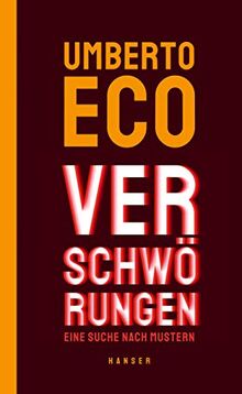 Verschwörungen: Eine Suche nach Mustern von Eco, Umberto | Buch | Zustand sehr gut