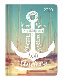 Minitimer Style Ruf des Meeres 2020 - Taschenplaner - Taschenkalender A6 - Weekly - 192 Seiten - Terminplaner - Notizbuch