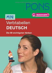PONS Mini Verbtabellen Deutsch: Die 99 wichtigsten Verben | Buch | Zustand akzeptabel