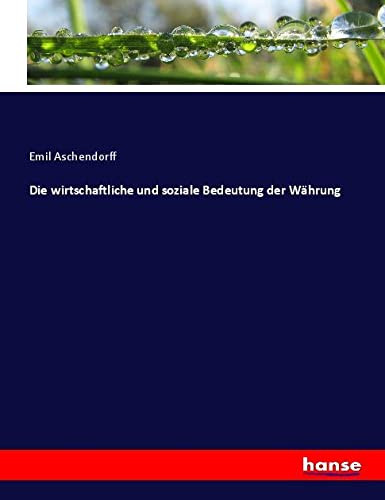 Die wirtschaftliche und soziale Bedeutung der Währung