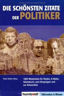 Die schönsten Zitate der Politiker