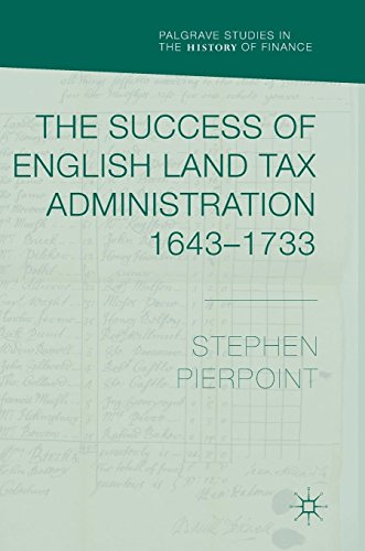 The Success of English Land Tax Administration 1643–1733 (Palgrave Studies in the History of Finance)
