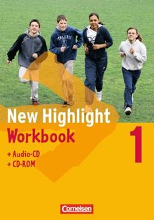 New Highlight - Allgemeine Ausgabe: New Highlight 1 - Workbook - Allgemeine Ausgabe mit Einführungskurs, Audio-CD und CD-ROM von Dr. Robert Parr | Buch | Zustand gut