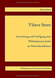 Viktor Stern: Entrechtung und Verfolgung eines Willebadessener Juden im Nationalsozialismus