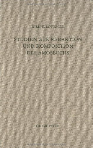 Studien zur Redaktion und Komposition des Amosbuchs