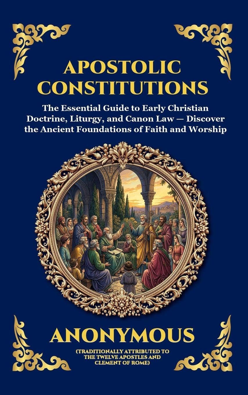 Apostolic Constitutions: The Essential Guide to Early Christian Doctrine, Liturgy, and Canon Law - Discover the Ancient Foundations of Faith and ... Deluxe Hardcover Edition For Easy Reading)