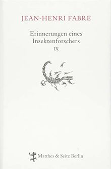 Erinnerungen eines Insektenforschers IX: Souvenirs entomologiques IX