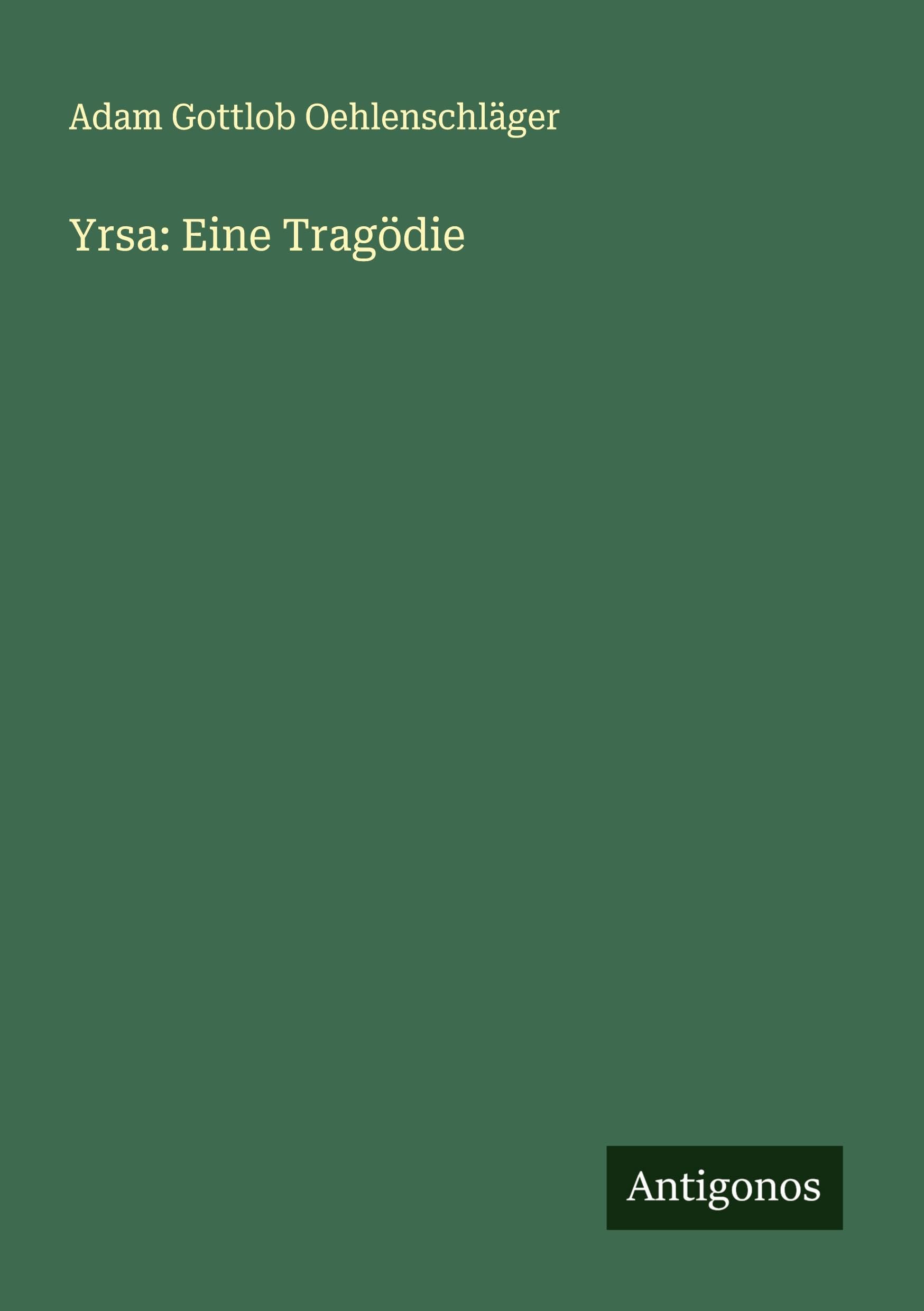 Yrsa: Eine Tragödie