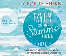 Frauen, die ihre Stimme erheben. Roar.