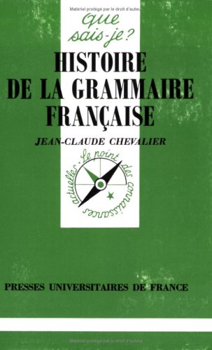 Histoire de la grammaire française